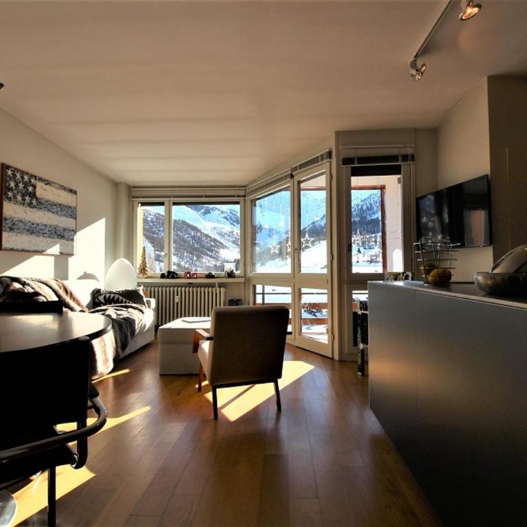 Attico fronte piste Sestriere - Appartamento con 1 Camera da Letto - 11