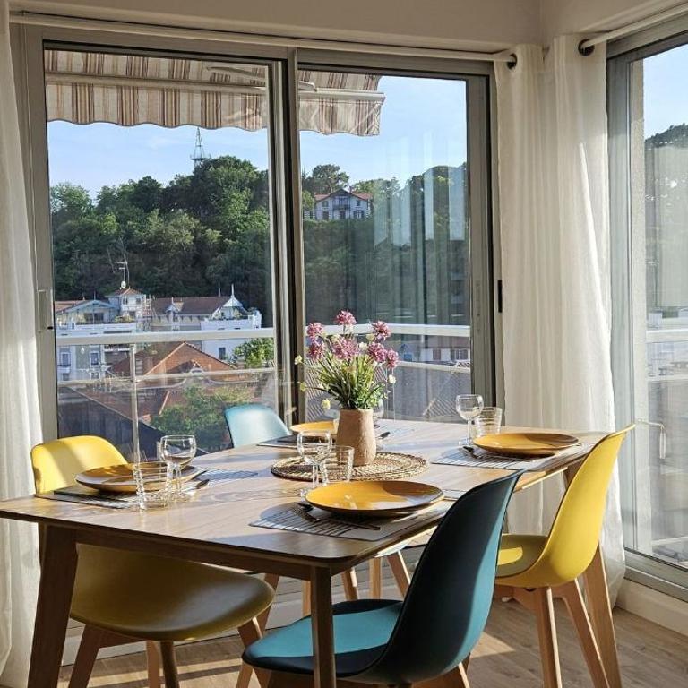 Appartement centre Arcachon avec terrasse vue mer, clim et parking - Apartment mit 2 Schlafzimmern - 9