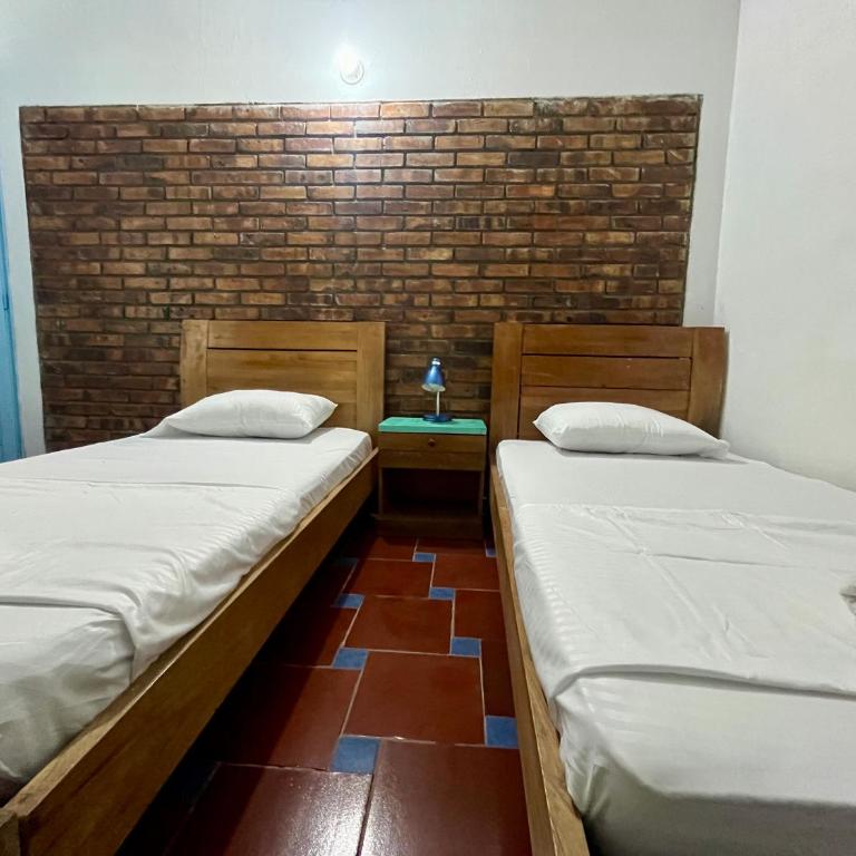 Sana Mar Hostel & Eco-Café - Habitación Doble Estándar - 2 camas - 2