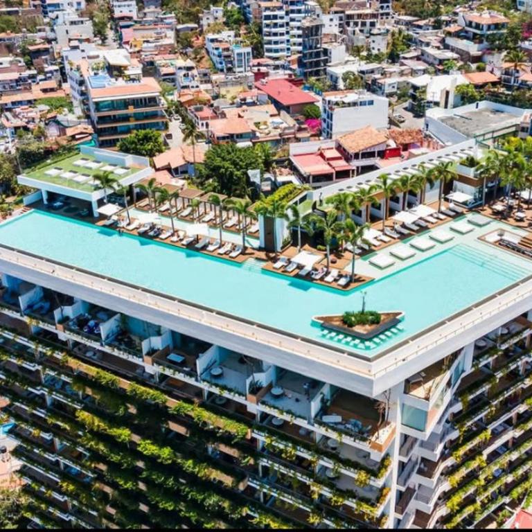 BEST Views of PV-Banderas Bay from Rooftop Infinity Pool - Apartamento con terraza - 52