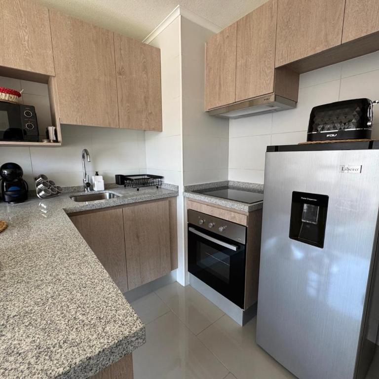 HOM I Nuevo Depto 1D1B 3PAX en Santiago Centro - Apartamento - 35