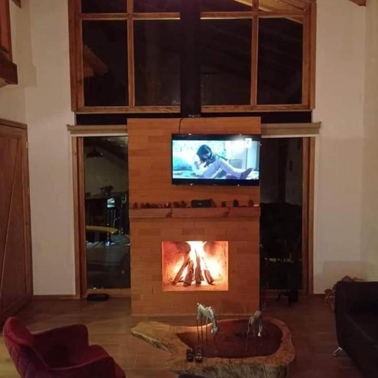 Cabaña Casa Alpes Mazamitla - Three-Bedroom House - 15