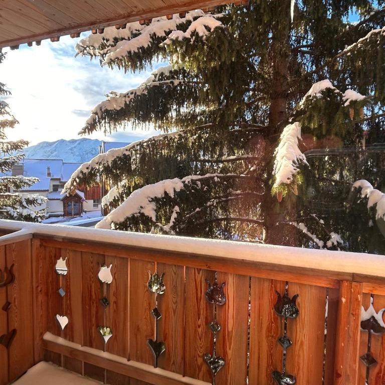 Chalet Alpe d'Huez 1850-Sea and Mountain Pleasure Avec 2 appartements- 1 Appartement 3 Chambres 8 Couchages - 3 Salles d'eau et 1 Appartement 5 Chambres 12 Couchages 5 Salles d'eau - Jacuzzi et Sauna -Pieds des Pistes et Centre - Appartement avec Balcon - 60