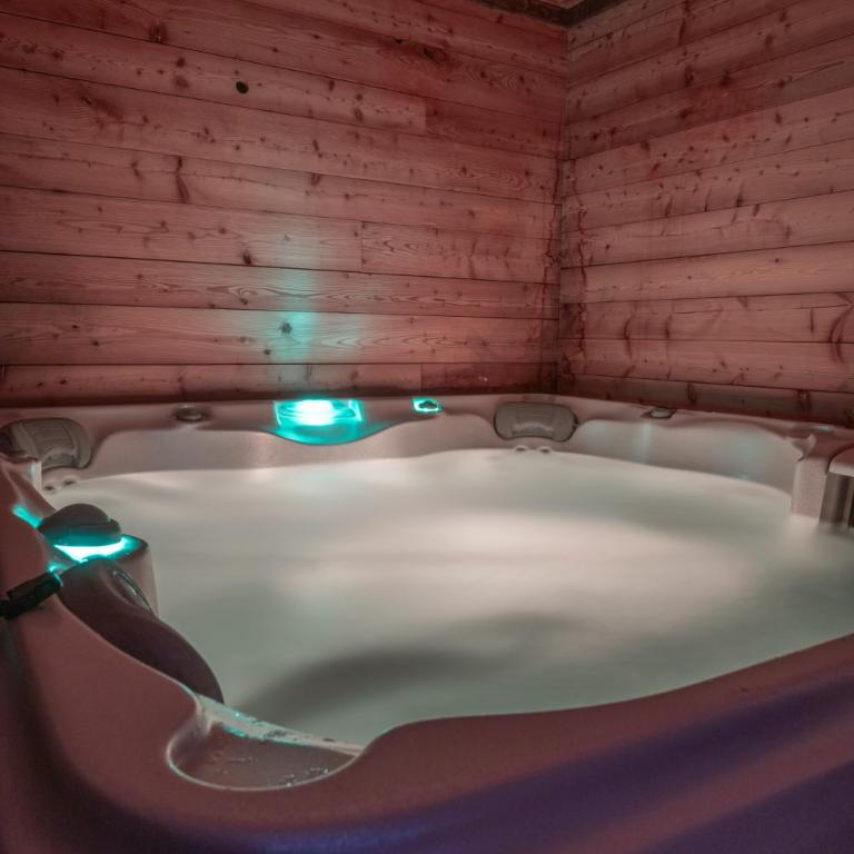 Chalet Alpe d'Huez 1850-Sea and Mountain Pleasure Avec 2 appartements- 1 Appartement 3 Chambres 8 Couchages - 3 Salles d'eau et 1 Appartement 5 Chambres 12 Couchages 5 Salles d'eau - Jacuzzi et Sauna -Pieds des Pistes et Centre - Appartement avec Balcon - 90