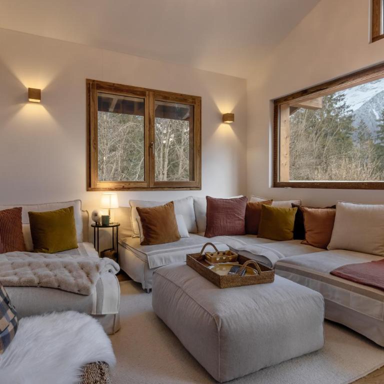 Chalet des Eaux Rousses -Renove -Prive - Vues 360 Mont Blanc - Chalet - 34