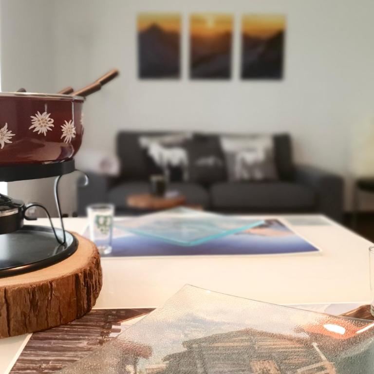 Chalet Lärchenheim, central SaasFee close to AlpinExpress - Apartment mit 2 Schlafzimmern und Terrasse - 6