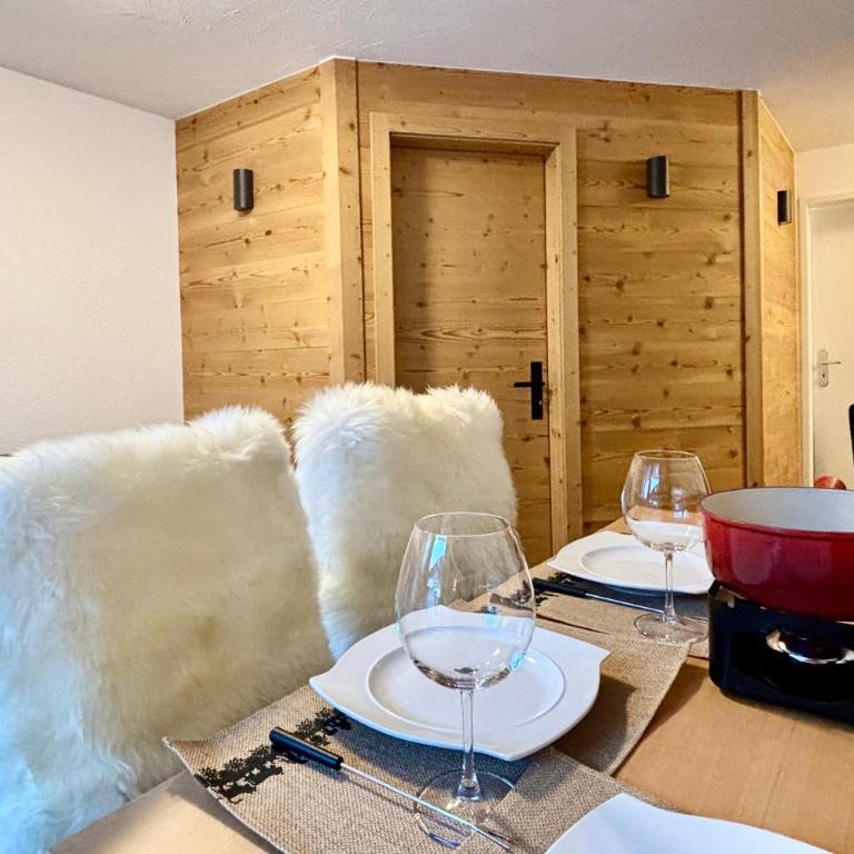 Chalet Lärchenheim, central SaasFee close to AlpinExpress - Apartment mit 2 Schlafzimmern und Balkon - 5
