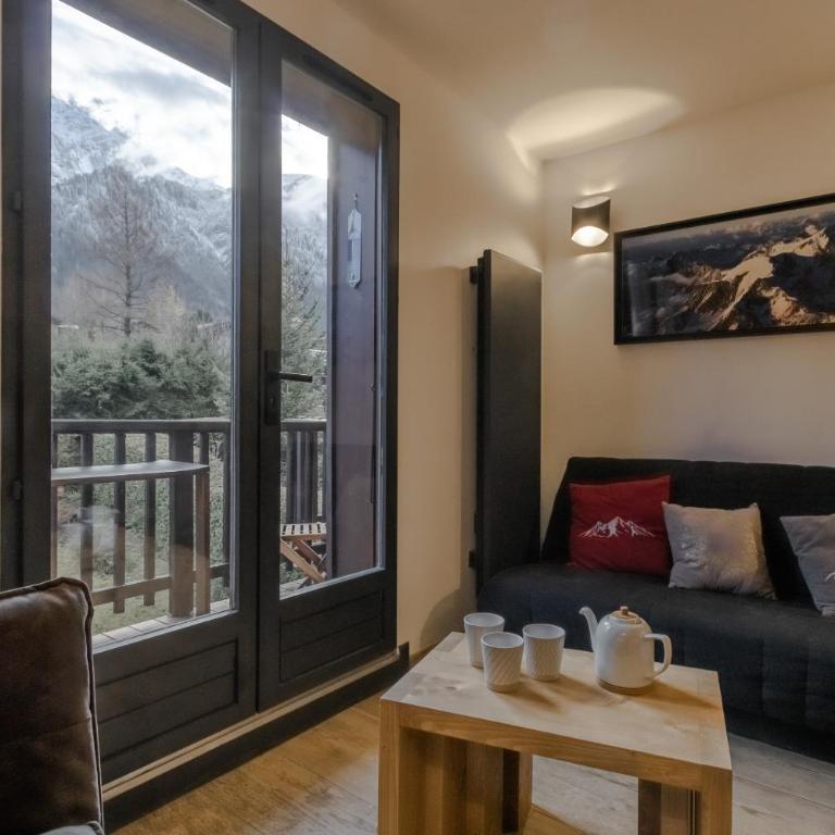 Kinabalu - Vue Mt Blanc Range Les houches center - Appartement 2 Chambres - 14