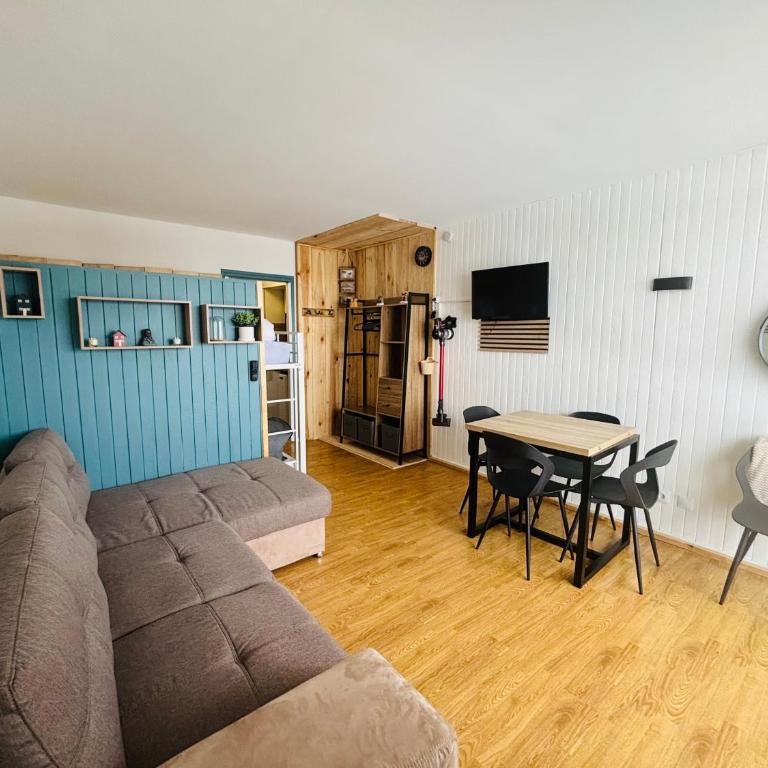 2 Studios mitoyens à Superdévoluy - Evasion Bleu Canard - 13 couchages en tout - Appartement avec Vue sur la Montagne - 10