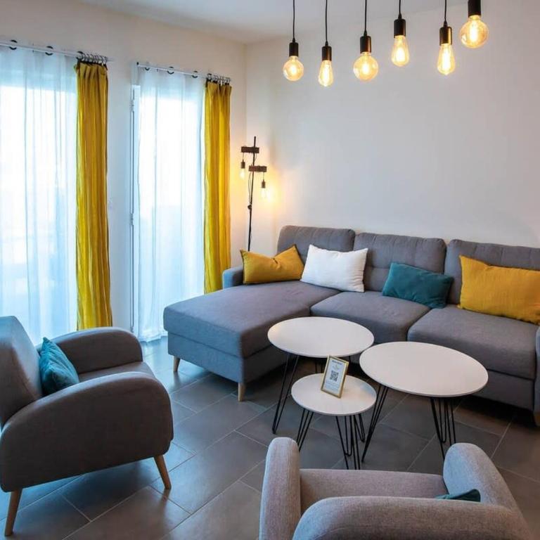 L Olympe Terrasse Parking Wifi - Apartment mit 3 Schlafzimmern und Meerblick - 2