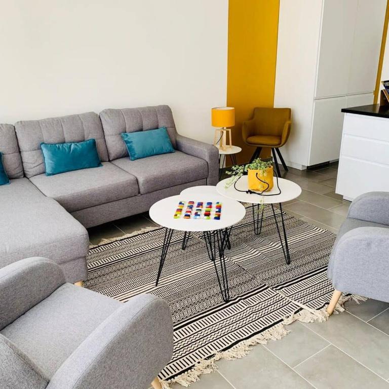 L Olympe Terrasse Parking Wifi - Apartment mit 3 Schlafzimmern und Meerblick - 10