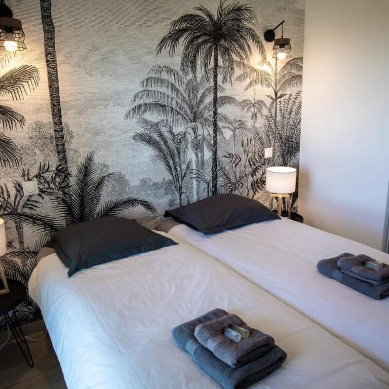 L Olympe Terrasse Parking Wifi - Apartment mit 3 Schlafzimmern und Meerblick - 38