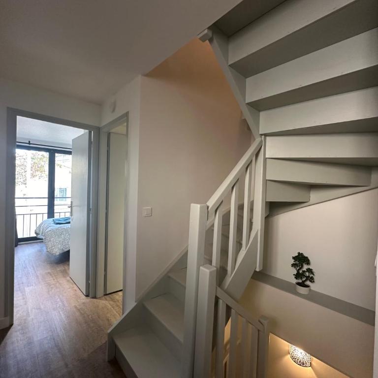 L'Olivier - Joli duplex au cœur du centre ville à 2 pas de la Rotonde Mirabeau et des allées Provençales - Maisonette-Apartment - 22