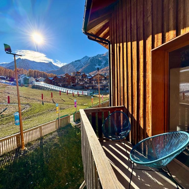 Les Orres 1800 - Spacieux T3 6 pers SUD Vue Piste - Appartement 2 Chambres - 18