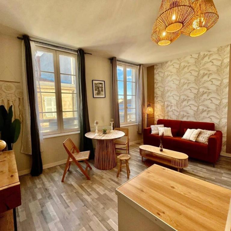 Le Petit Marche - T2 Hypercentre - Wifi - Apartment mit 1 Schlafzimmer mit Stadtblick - 6