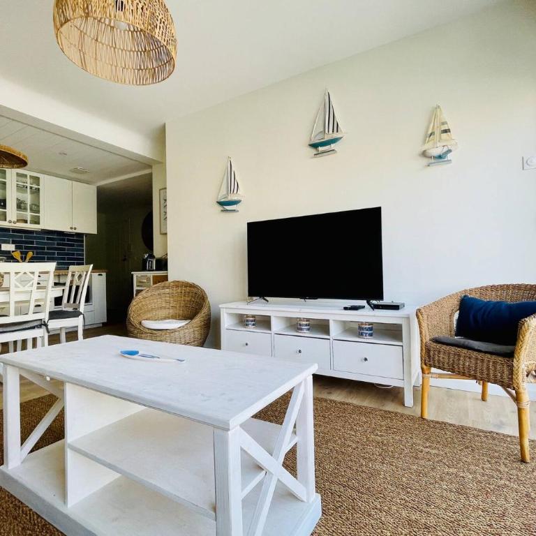L Escapade Rochelaise - Wifi & Balcon - Appartement 3 Chambres avec Balcon - 6