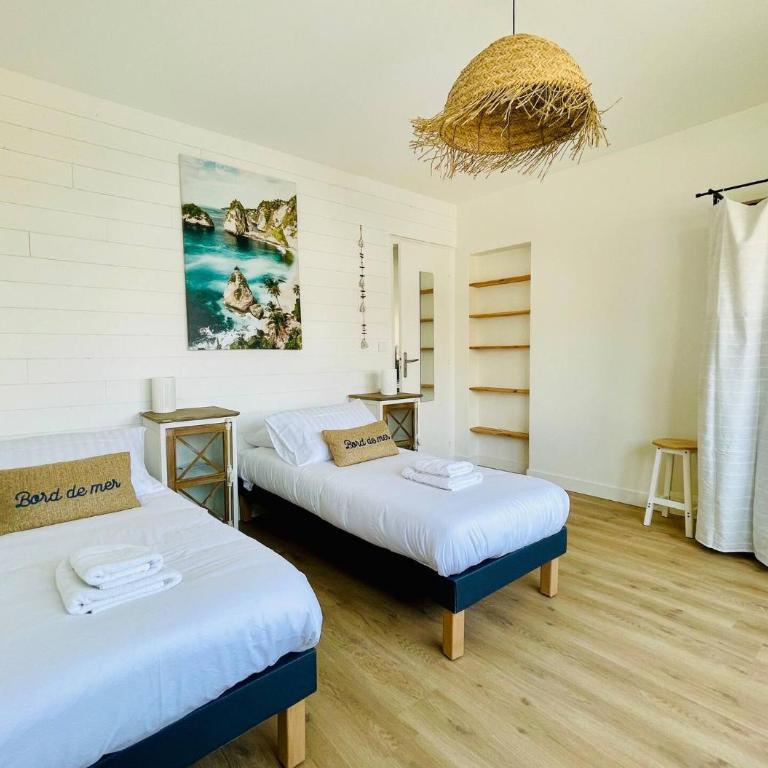 L Escapade Rochelaise - Wifi & Balcon - Appartement 3 Chambres avec Balcon - 32