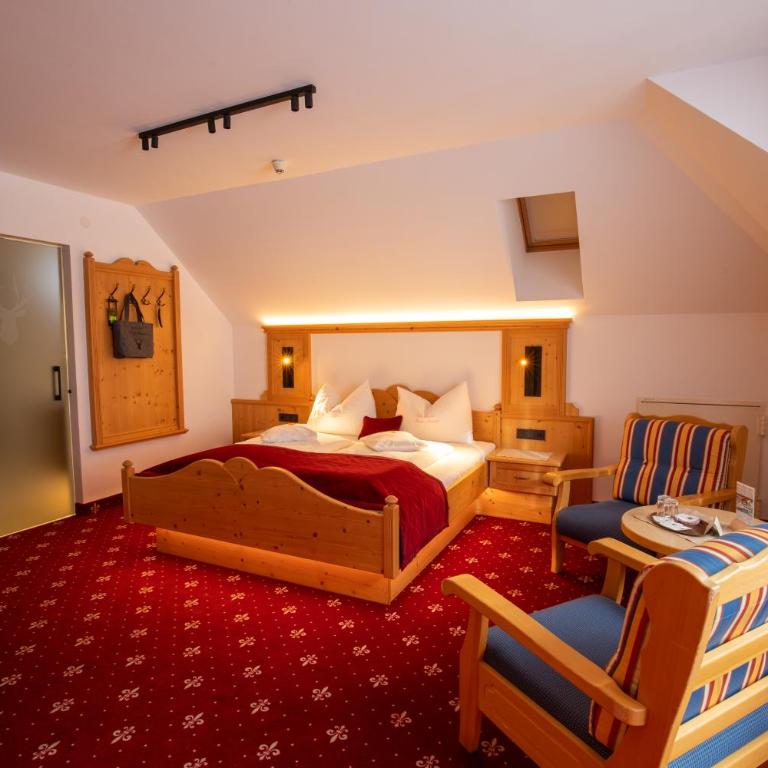 Hotel Garni Monte Bianco - Dreibettzimmer mit Balkon - 1