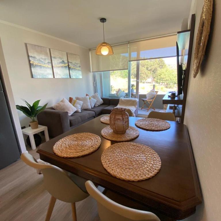 Departamento Papudo - Three-Bedroom Apartment - 4