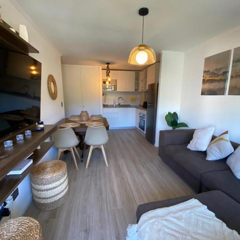 Departamento Papudo - Three-Bedroom Apartment - 6