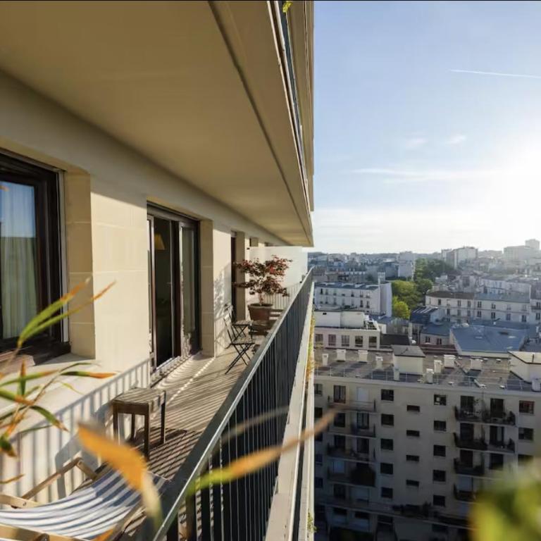 Amazing view, beautiful flat, swimming pools, secure parking - Appartement 1 Chambre - 6