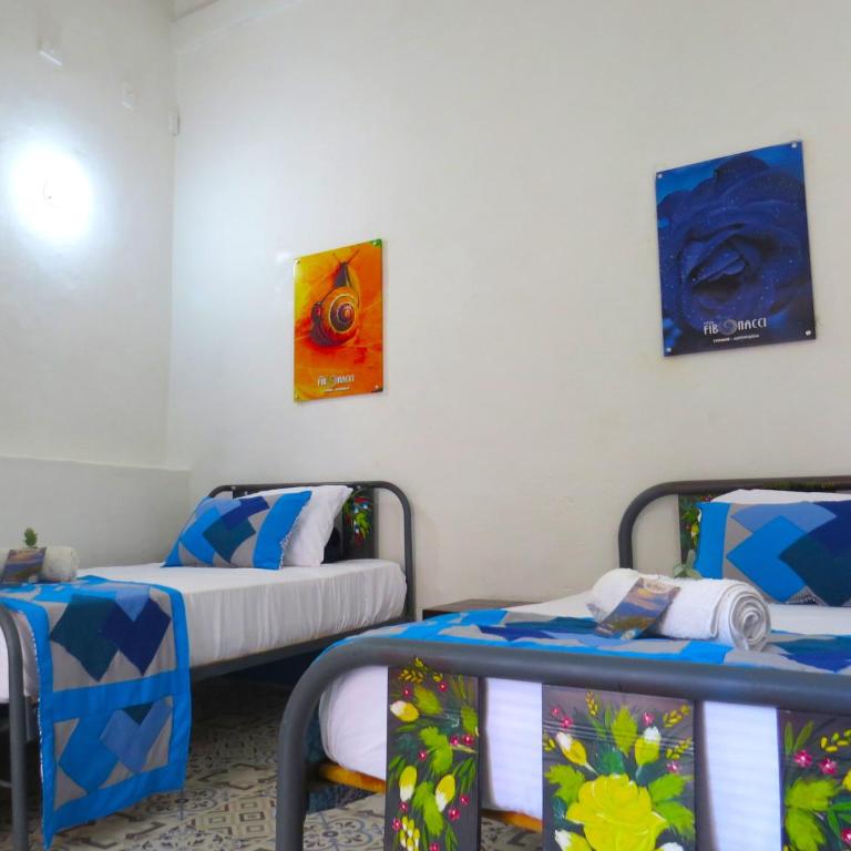 Casa Fibonacci - Habitación Doble con baño privado - 2 camas - 2