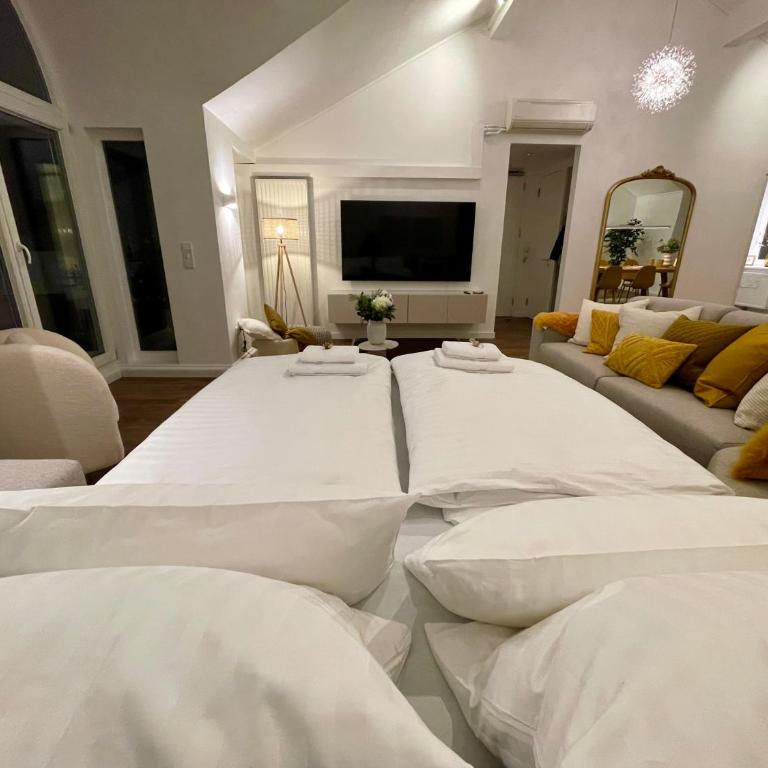 Munich Penthouse with Kitchen, Roofgarden and Parking - Superior Apartment mit 2 Schlafzimmern - 14
