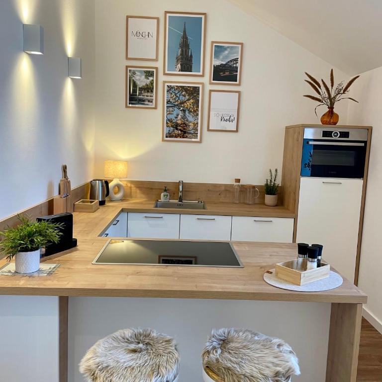 Munich Penthouse with Kitchen, Roofgarden and Parking - Superior Apartment mit 2 Schlafzimmern - 24