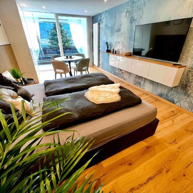 See-Apartment AURA am Fuße der Gerlitzen Alpe und Ufer des Ossiacher Sees - mit privatem Seezugang & Hallenbad - Apartment - 9
