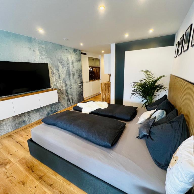 See-Apartment AURA am Fuße der Gerlitzen Alpe und Ufer des Ossiacher Sees - mit privatem Seezugang & Hallenbad - Apartment - 5