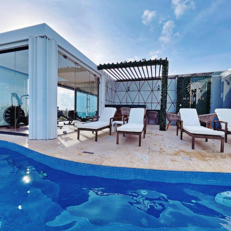 Ocean View Studio en 4th piso, enseguida de 5ta Ave - Studio Apartment with Sea View - 10