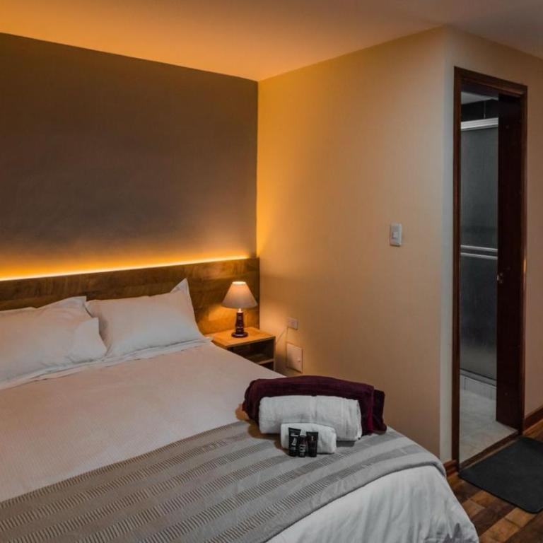 Hotel Catedral Boutique Loft - Suite con cama grande y balcón - 1