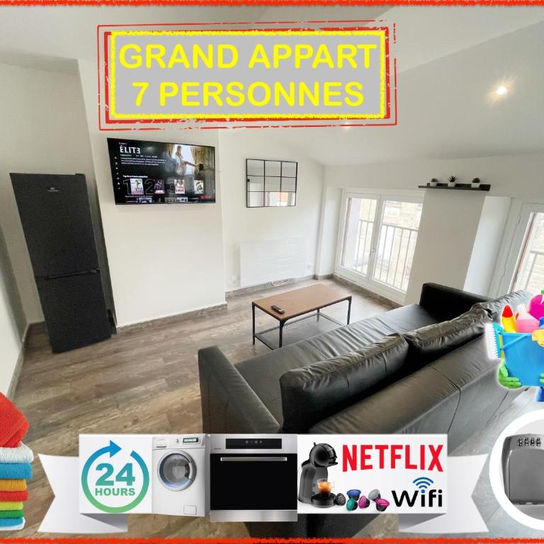 017 CHIC & COSY F2 53m2 HYPERCENTRE WIFI SMART TV NETFLIX - Appartement 2 Chambres - 2