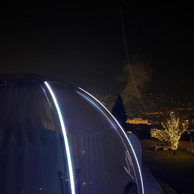 Igloo glamping dome Sarajevo - Deluxe One-Bedroom Apartment with City View - 36