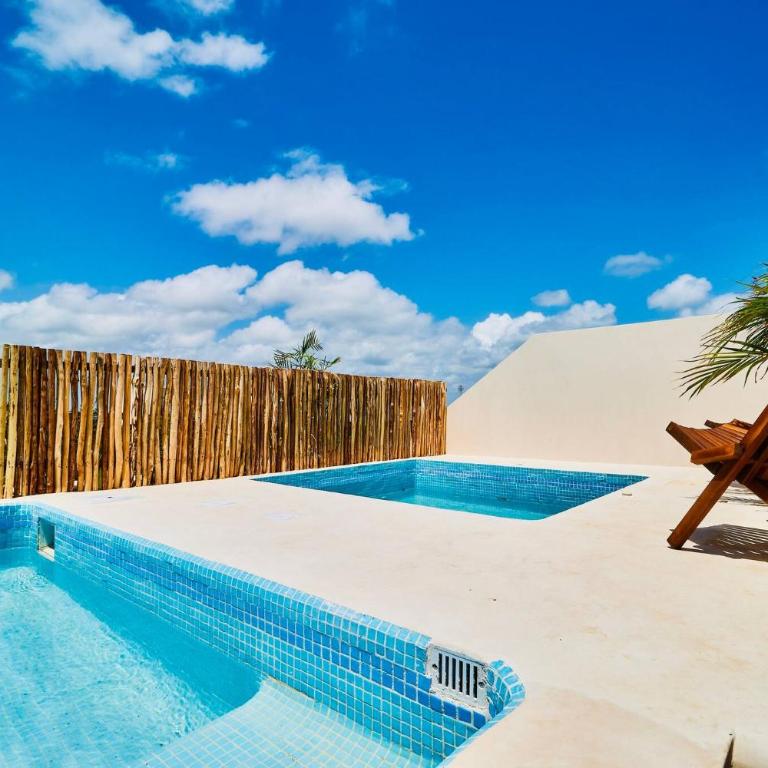 4 Bedroom Deluxe Penthouse with Private Roof Garden With Pool in Aldea Zama Tikal 17 - Four-Bedroom Penthouse Apartment - 37