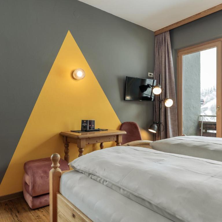 B&B Berglift direkt an der Talstation - Habitación Doble con vistas a la montaña - 7