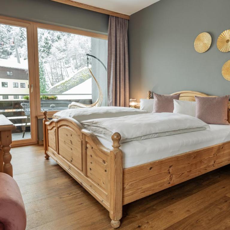 B&B Berglift direkt an der Talstation - Habitación Doble con vistas a la montaña - 2