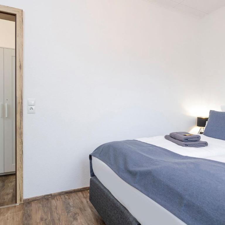 Luxx Home MM, Airport - Parkplatz - Küche - Balkon - Deluxe Apartment mit 3 Schlafzimmern - 20