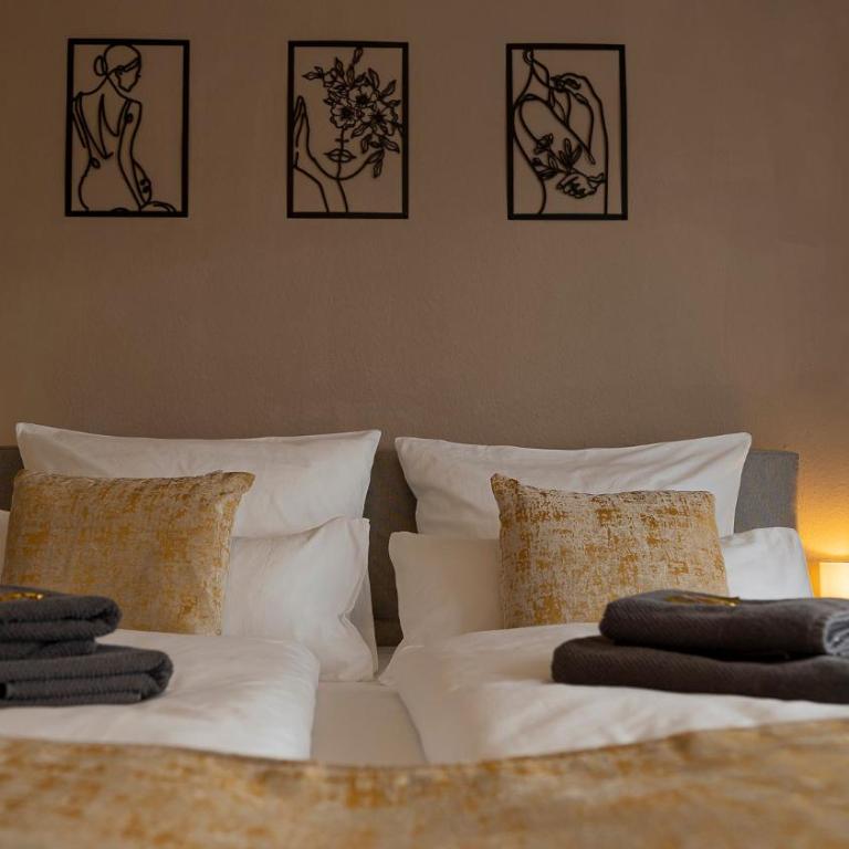 Luxx Home MM, Airport - Parkplatz - Küche - Balkon - Deluxe Apartment mit 3 Schlafzimmern - 22