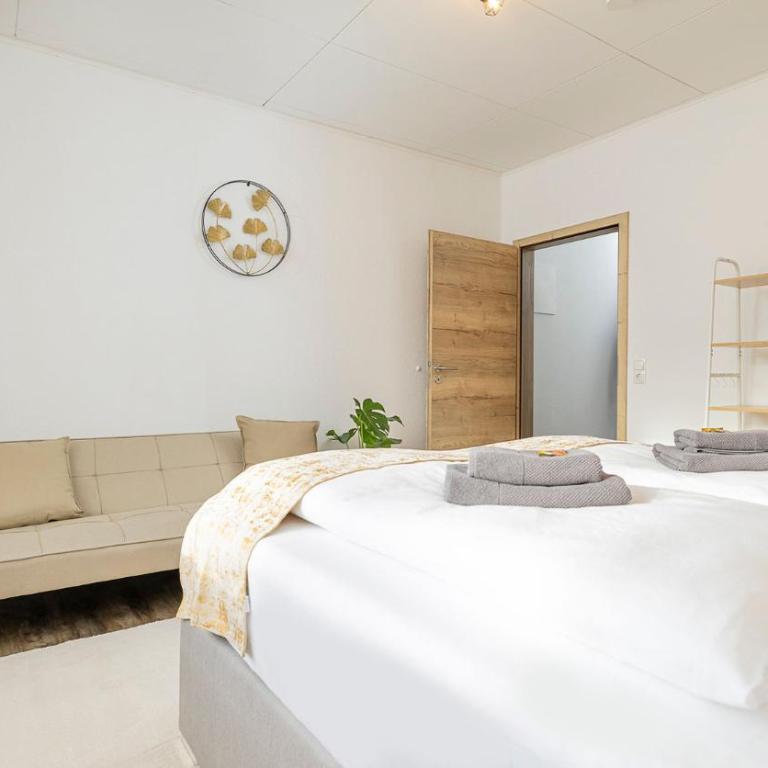 Luxx Home MM, Airport - Parkplatz - Küche - Balkon - Deluxe Apartment mit 3 Schlafzimmern - 31