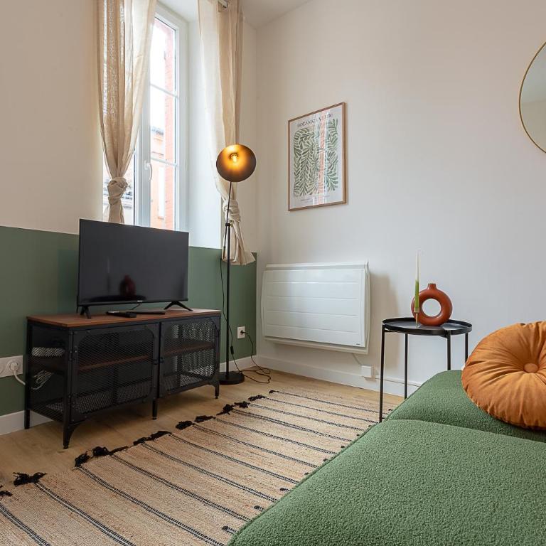 Le Tisserand - Appartement Cosy proche de la Gare - Apartment mit 1 Schlafzimmer - 10