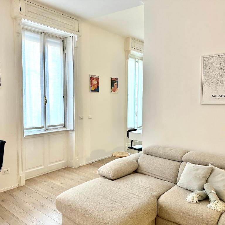 The White House in Milan - Appartamento Deluxe con 2 Camere da Letto e Balcone - 19