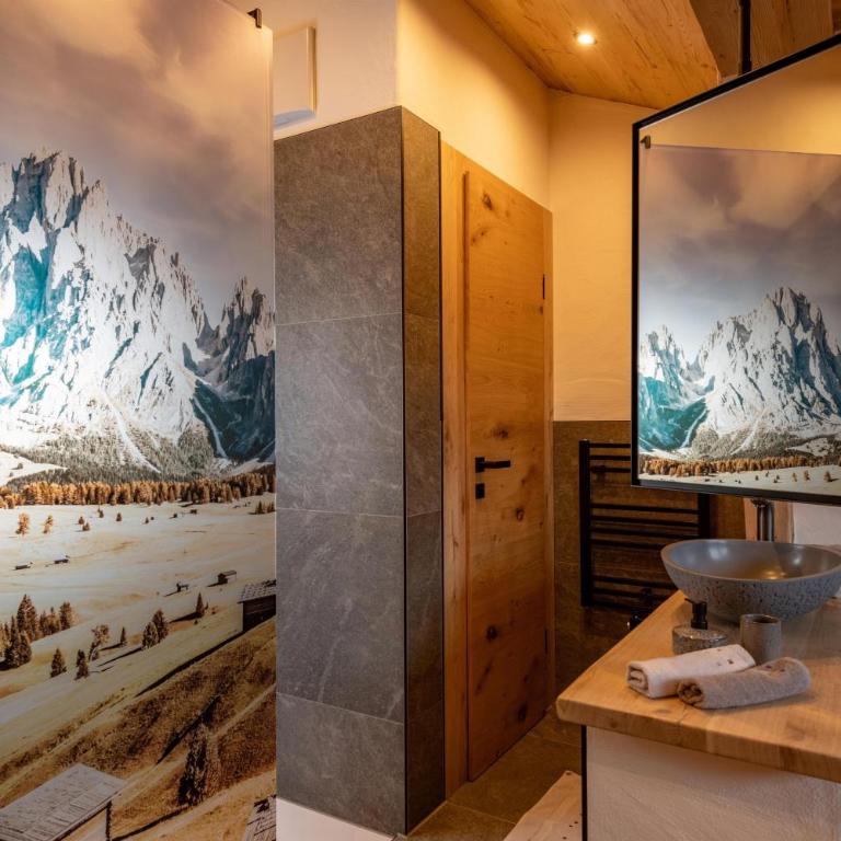 Lodge Kitzbüheler Alpen - Apartment mit 3 Schlafzimmern und Dusche - 13
