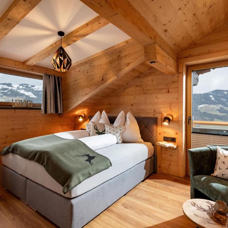 Lodge Kitzbüheler Alpen - Apartment mit 3 Schlafzimmern und Dusche - 21