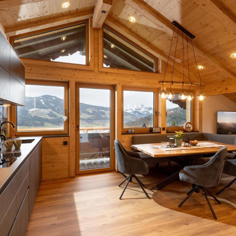 Lodge Kitzbüheler Alpen - Apartment mit 3 Schlafzimmern und Dusche - 10