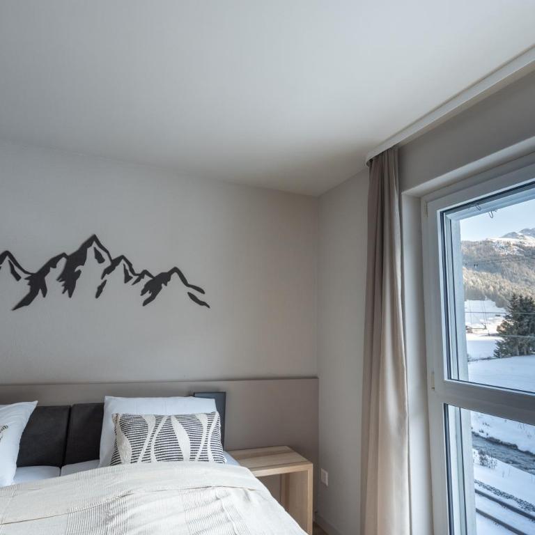 Studio 54 Davos - Studio mit Bergblick - 23