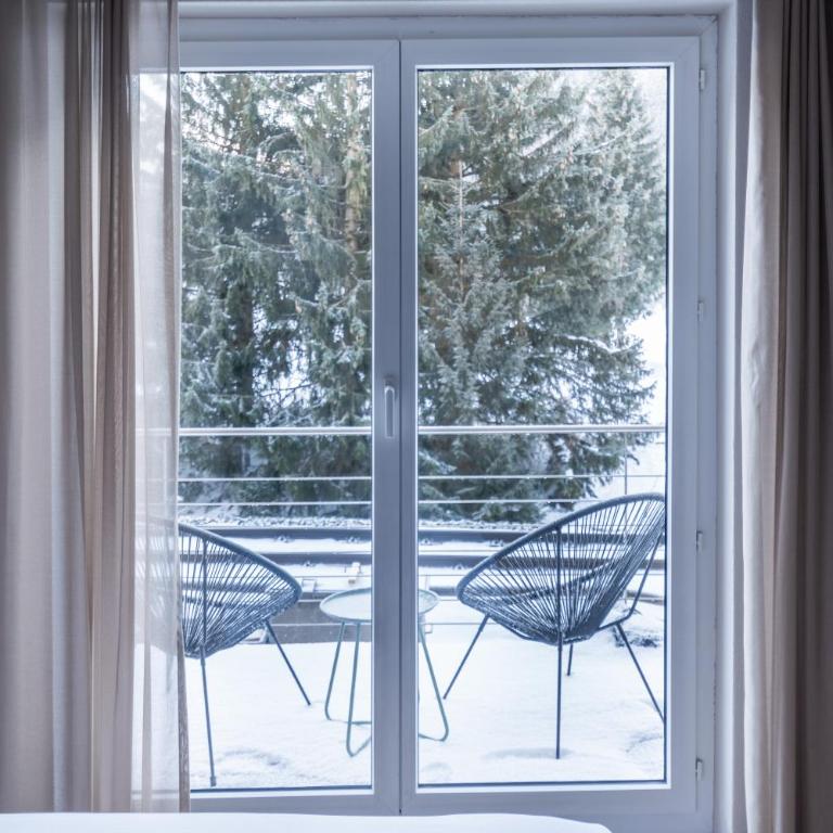 Studio 54 Davos - Studio mit Terrasse - 11