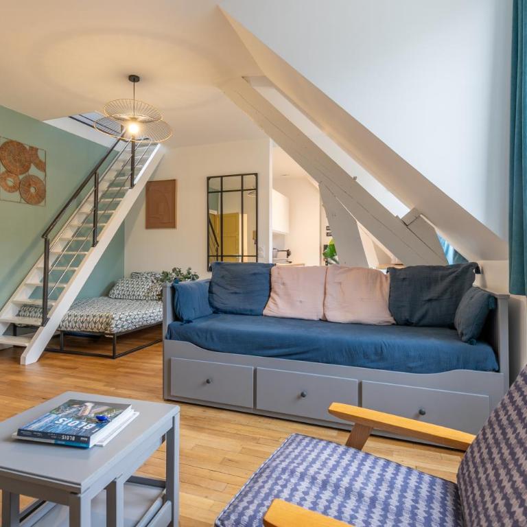 Appartement duplex rénové vue sur la Loire - Appartamento con 1 Camera da Letto - 2