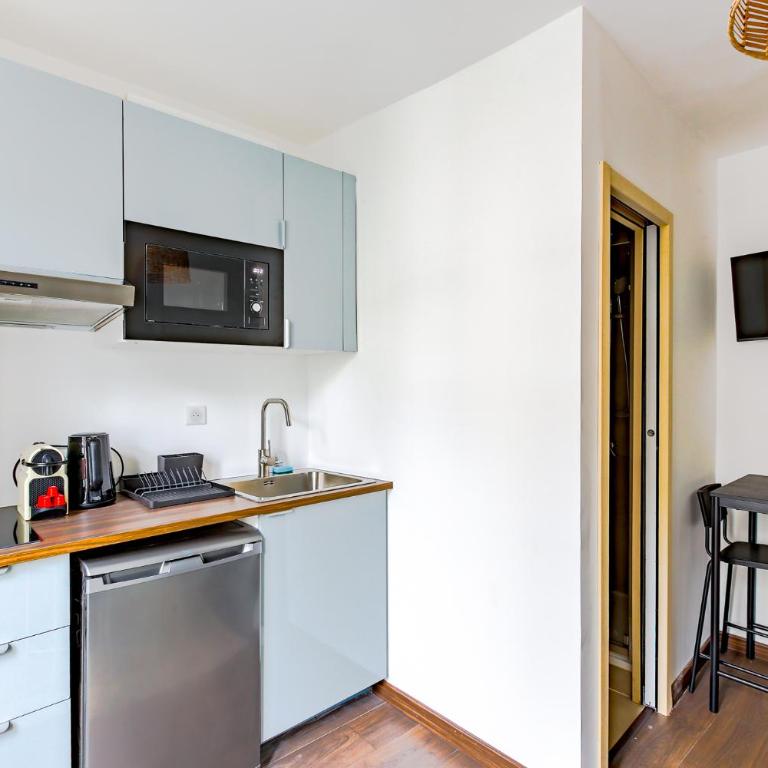 Studio refait à neuf 2 pers Bastille - Oberkampf - Appartement 1 Chambre - 3