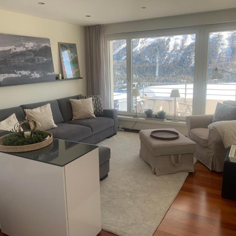 Fantastic Panorama flat in Sankt Moritz - Apartment mit 1 Schlafzimmer - 3